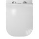 AZARIO Унитаз-компакт  MIRADA S 385х620х920 напольный, безободковый в комплекте с бачком и сиденьем микролифт, белый (AZ-1288A) AZ-1288A - фото 304474