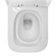 AZARIO Унитаз подвесной  Cascad 525x345x360 безободковый, система смыва "Скрытое Торнадо", в комплекте с быстросъемным сиденьем микролифт (AZ-2303A) AZ-2303-A - фото 304544