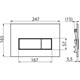 AZARIO Сет инсталляция Alсa AM101/1120-4:1 RU M578-0001 + унитаз Grado AZ-0046 чёрный матовый с сиденьем ми AM101/1120-4:1 RU M578-0001+AZ-0046N-MB - фото 304995