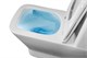 AZARIO Унитаз-компакт  Joy 365х620х805 напольный, безободковый, слив " скрытый Торнадо", с быстросъемным сиденьем микролифт (AZ-2168-UQ3) AZ-2168-UQ3 - фото 305394