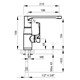 AZARIO Смеситель для кухни VIANO, хром (AZ-15834431) AZ-15834431 - фото 305688