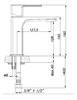 AZARIO Смеситель для раковины CADEO хром (AZ-15944501) AZ-15944501 - фото 305862