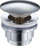 AZARIO Донный клапан для раковины 70х70х75 хром (AZ-251) AZ-251 - фото 306945