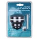 AZARIO Донный клапан для раковины, CLIC-CLAC, 1 1/4, латунь, черный (AZ-105-BL) AZ-105-BL - фото 306989