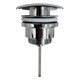 AZARIO Донный клапан для раковины, квадрат, CLIC-CLAC, G 1 1/4, латунь, хром (AZ-106-CHR) AZ-106-CHR - фото 306992