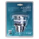 AZARIO Донный клапан для раковины, квадрат, CLIC-CLAC, G 1 1/4, латунь, хром (AZ-106-CHR) AZ-106-CHR - фото 306993