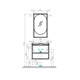 AQUATON Зеркало Лофт Фабрик 50 дуб кантри (1A242502LTDY0) 1A242502LTDY0 - фото 308299