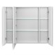 AQUATON Зеркало-шкаф Нортон 100 белое (1A249302NT010) 1A249302NT010 - фото 308357