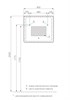 AQUATON Зеркало Соул 800x700 подсветка, сенсорный выключатель (1A252702SU010) 1A252702SU010 - фото 308527