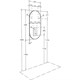 AQUATON Зеркало Альто 50 с подсветкой, сенсорным выключателем (1A256402A1010) 1A256402A1010 - фото 308615