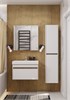 AQUATON Шкаф Подвесной Марти 35 Дуб эндгрейн (1A270203MY010) 1A270203MY010 - фото 308817