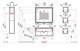 AQUATON Тумба под раковину Уэльс 100 NEW подвесная, графит (1A267601WA6A0) 1A267601WA6A0 - фото 308867