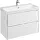 AQUATON Тумба под раковину Сканди 90 882x579x427 Белая (1A251901SD010) 1A251901SD010 - фото 308990
