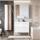 AQUATON Тумба под раковину Сканди 90 882x579x427 Белая (1A251901SD010) 1A251901SD010 - фото 308995