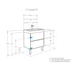 AQUATON Тумба под раковину Сканди 70 682x579x427 подвесная, белая (1A251801SD010) 1A251801SD010 - фото 309003