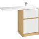 AQUATON Фасад для тумбы Лондри 60 Белый (1A274801LH010) 1A274801LH010 - фото 309201