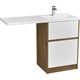 AQUATON Фасад для тумбы Лондри 60 Белый (1A274801LH010) 1A274801LH010 - фото 309202