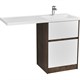 AQUATON Фасад для тумбы Лондри 60 Белый (1A274801LH010) 1A274801LH010 - фото 309203