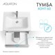 AQUATON Тумба под раковину Хоуп 60, подвесная, 1 ящик, белый матовый (1A287201HP2B0) 1A287201HP2B0 - фото 309840