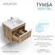 AQUATON Тумба под раковину Хоуп 60, подвесная, 1 ящик, орех (1A287201HP6C0) 1A287201HP6C0 - фото 309856
