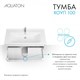 AQUATON Тумба под раковину Хоуп 100, подвесная, 1 ящик, белый матовый (1A287401HP2B0) 1A287401HP2B0 - фото 309932