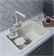 AQUATON Кухонная мойка Делия 60, цвет жемчуг (1A715232LD240) 1A715232LD240 - фото 310359
