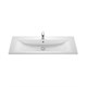 AQUATON Раковина Айрис 120, белая (1A729631AG010) 1A729631AG010 - фото 310648