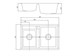 AQUATON Кухонная мойка Делия 78 DBL 2 чаши, цвет графит (1A723132DE210) 1A723132DE210 - фото 310689