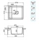 AQUATON Мойка для кухни Беллис 57 жемчуг (1A724932BS240) 1A724932BS240 - фото 310728