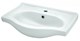 AQUATON Раковина Селигер 60, белая (1WH110268) 1WH110268 - фото 310794