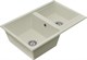 AQUATON Мойка для кухни Делия 78 DBL 2 чаши, жемчуг (1A723132DE240) 1A723132DE240 - фото 310855