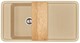 AQUATON Кухонная мойка Беллис 97 цвет Латте (1A725132BS260) 1A725132BS260 - фото 310862