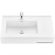 AQUATON Раковина Квадро Про 80 L, левая, белая (1A734431QA01L) 1A734431QA01L - фото 310894