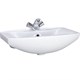AQUATON Раковина мебельная Грация 60 615х435х200 фаянс, белый (131203S0011B0) 131203S0011B0 - фото 310923