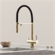 SANCOS Смеситель для кухни Imola с гибким изливом и возможностью подключения фильтра для воды, цвет полированное золото, арт. SC4010ZG SC4010ZG