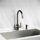 SANCOS Смеситель для кухни Taper с возможностью подключения фильтра для воды, цвет вороненая сталь, арт. SC4012GG SC4012GG