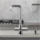 SANCOS Смеситель для кухни Vela с возможностью подключения фильтра для воды, цвет хром, арт. SC4013CH SC4013CH