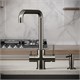 SANCOS Смеситель для кухни Vela с возможностью подключения фильтра для воды, цвет вороненая сталь, арт. SC4013GG SC4013GG