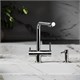 SANCOS Смеситель для кухни Foster с возможностью подключения фильтра для воды, цвет хром, арт. SC4014СH SC4014СH
