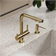 SANCOS Смеситель для кухни Foster с возможностью подключения фильтра для воды, цвет полированное золото, арт. SC4014ZG SC4014ZG