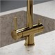 SANCOS Смеситель для кухни Foster с возможностью подключения фильтра для воды, цвет полированное золото, арт. SC4014ZG SC4014ZG