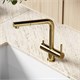 SANCOS Смеситель для кухни Spin с поворотным и вытяжным изливом, c краном для фильтрованной воды, цвет полированное золото, арт. SC4015ZG SC4015ZG