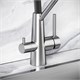 SANCOS Смеситель дл кухни из нержавеющей стали Nolia, с краном для фильтра, гибким изливом, арт. SC12003SS SC12003SS