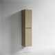SANCOS Шкаф-пенал подвесной с рельефным фасадом Folk, две дверцы, петли с доводчиками, расположение петель R/L, 350х350х1650 мм, цвет Капучино, арт. PFL35CP PFL35CP
