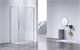 VINCEA Slim-N Душевой уголок прямоугольный размер 140x80 см, двери раздвижные, профиль - хром / стекло - прозрачное VSR-4SN8014CL
