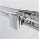 VINCEA Garda Душевой уголок прямоугольный размер 150x80 см, двери раздвижные, профиль - черный / стекло - прозрачное VSR-1G8015CLB - фото 317395
