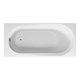 VINCEA Ванна акриловая VBT-2B150-LG с ножками 1500*700*480, пристенная, цвет белый VBT-2B150-LG - фото 319000