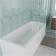 VINCEA Ванна акриловая VBT-2G170-LG с ножками 1700*700*470, пристенная, цвет белый VBT-2G170-LG - фото 319040