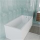 VINCEA Ванна акриловая VBT-2G150-FR с каркасом 1500*700*470, пристенная, цвет белый VBT-2G150-FR - фото 319049