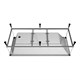 VINCEA Ванна акриловая VBT-2G170-FR с каркасом 1700*700*470, пристенная, цвет белый VBT-2G170-FR - фото 319065